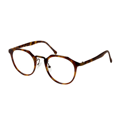 Lruaen Geometric Acetate Eyeglasses