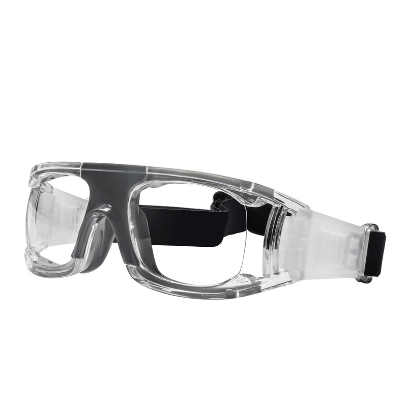 Hamza Rectangle Acetate Basketball Glasses