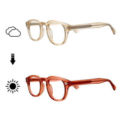 Ila Rectangle Transition Eyeglasses