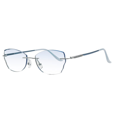 Jedidiah Geometric Rimeless Glasses