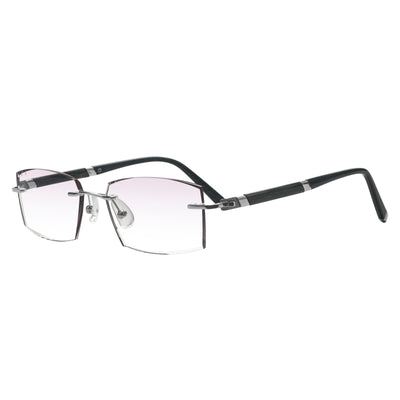 Jovanni Rectangle Rimless Glasses