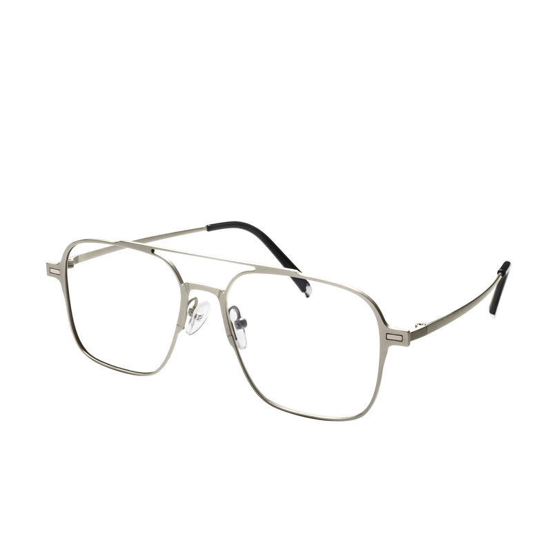 Beckham Acetate Rectangle Magnetic Clip on Glasses