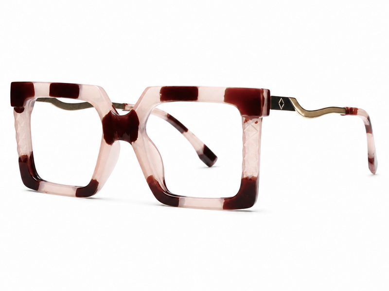 Sharp Front Retangle Atla Sharp Rectangle Glasses – Optical Factor