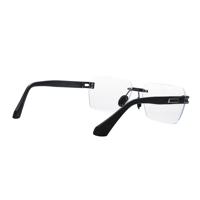 Ahmir Rimless Rectangle Sunglasses