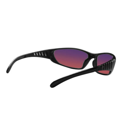 Aurelio Acetate Rectangle Running Glasses