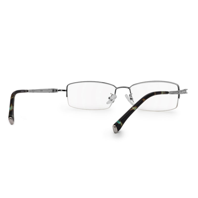 Echo Browline Rectangle Glasses