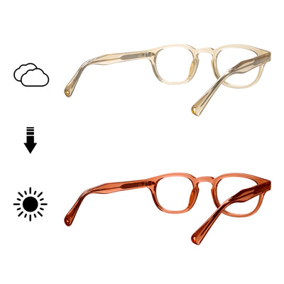 Ila Rectangle Transition Eyeglasses