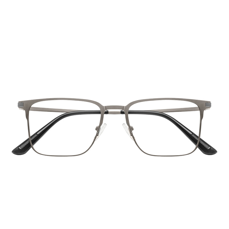 Oscar Acetate Rectangle Magnetic Clip on Glasses