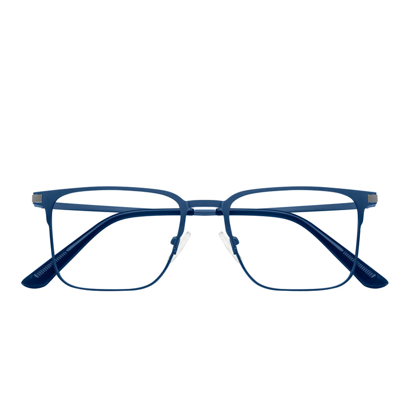 Oscar Acetate Rectangle Magnetic Clip on Glasses