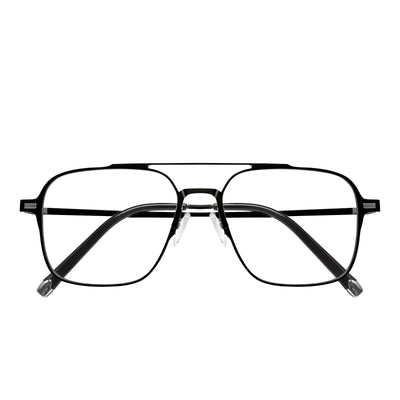 Beckham Acetate Rectangle Magnetic Clip on Glasses