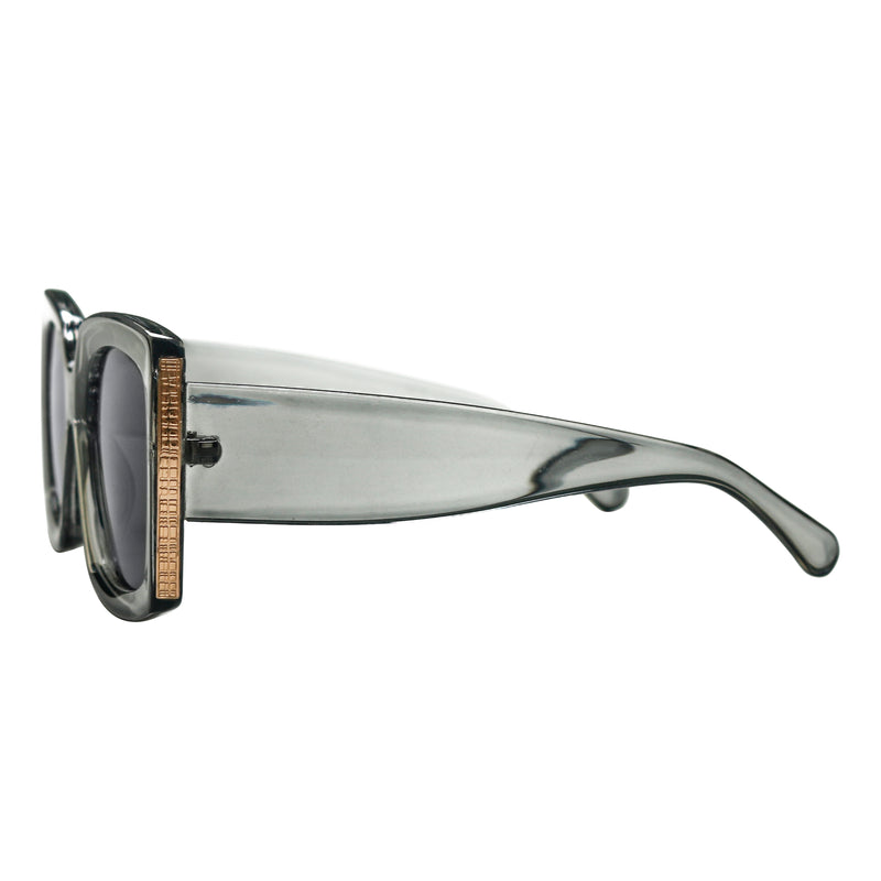 Elia Acetate Rectangle Sunglasses