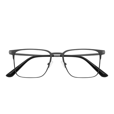 Oscar Acetate Rectangle Magnetic Clip on Glasses