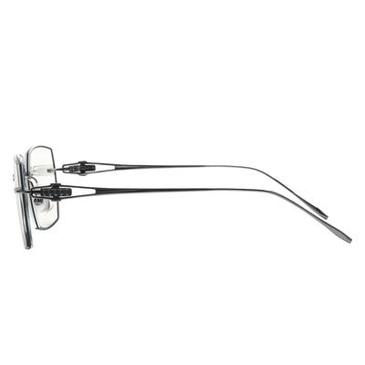 Brendan Rectangle Rimless Glasses