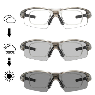 Zavier Prescription photochromic cycling Glasses