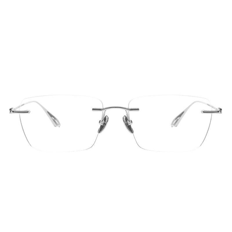 Thaddeus Titanium Rimless Glasses