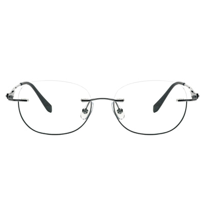 Yahya Oval Rimeless  Glasses