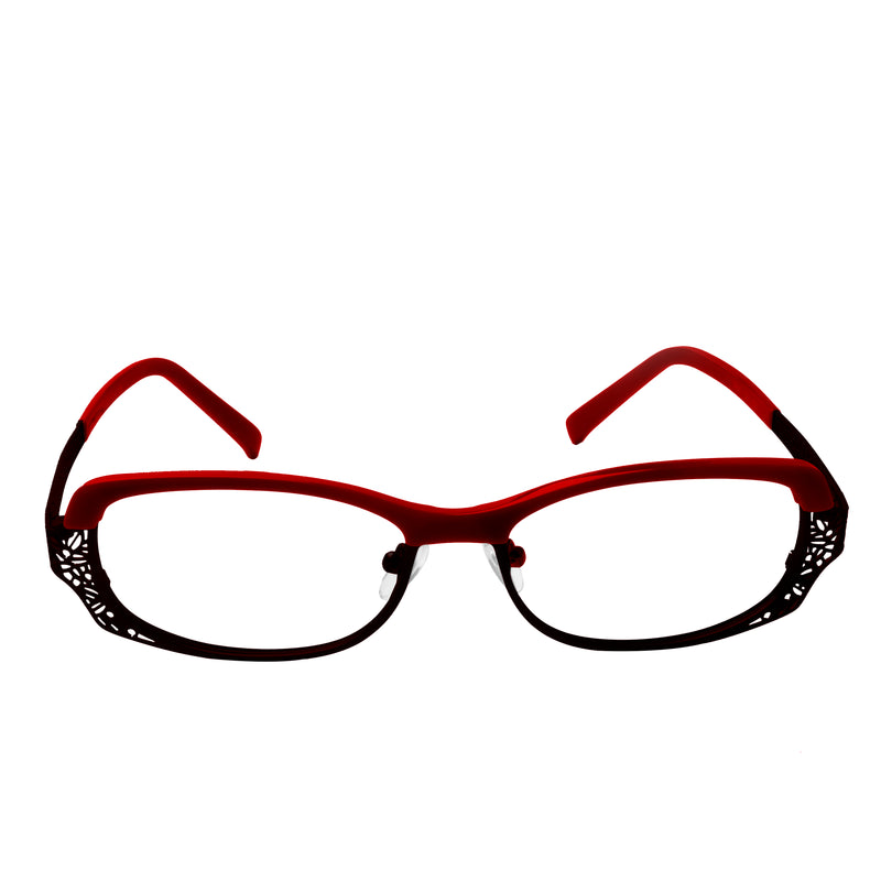 Janet Rectangle Metal Eyeglasses