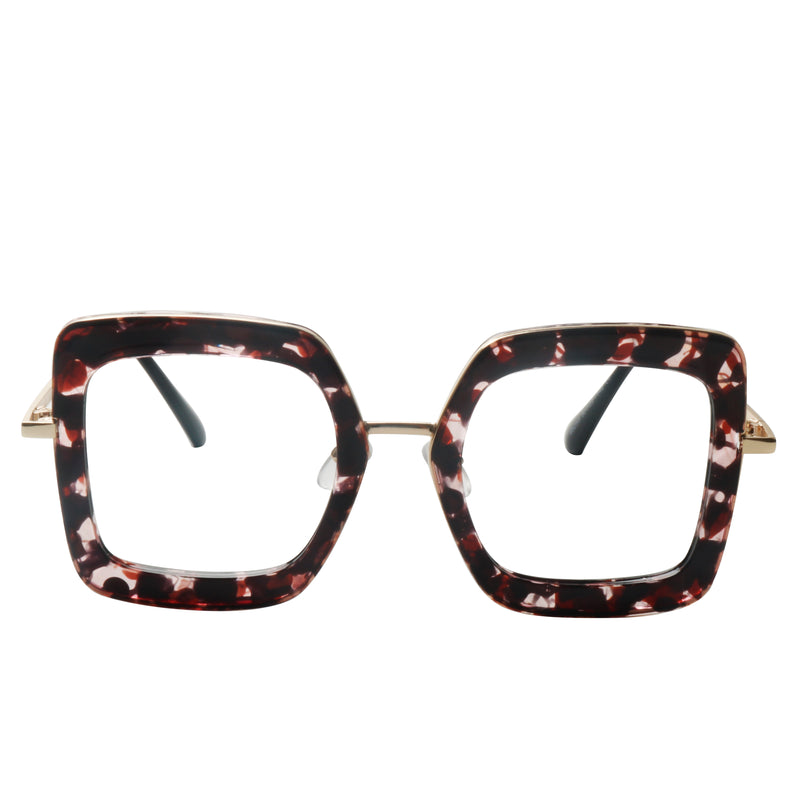 Emeri Geometric Full frame Acetate Eyeglasses