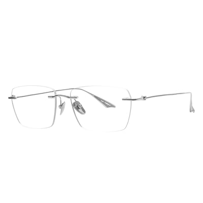 Thaddeus Titanium Rimless Glasses