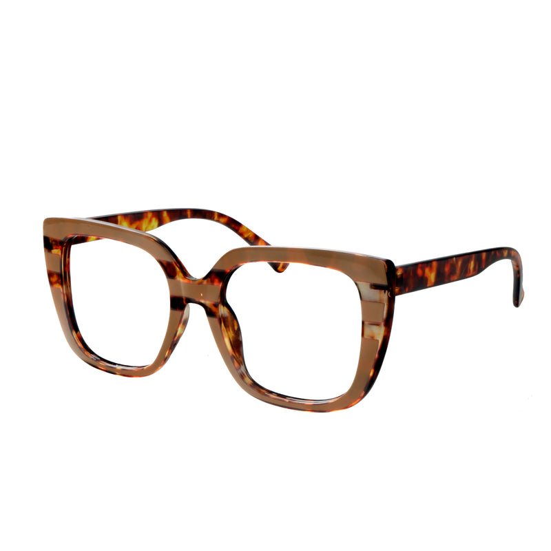 Emily Acetate Geometric Glasses