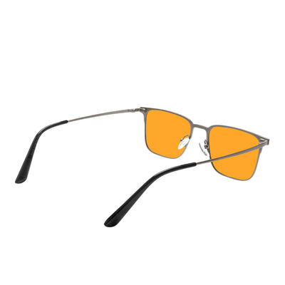 Oscar Acetate Rectangle Magnetic Clip on Glasses