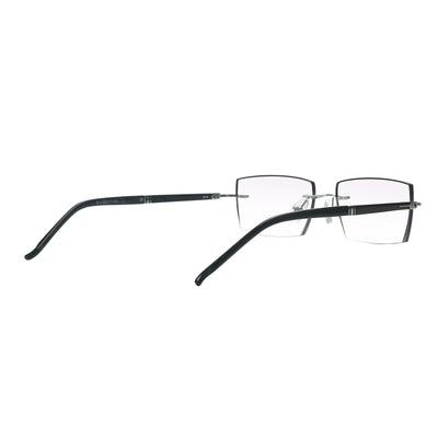 Rocky Rectangle Rimless Glasses