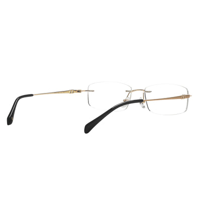 Mathew Rectangle Rimless Glasses