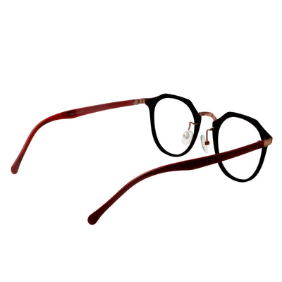 Lruaen Geometric Acetate Eyeglasses