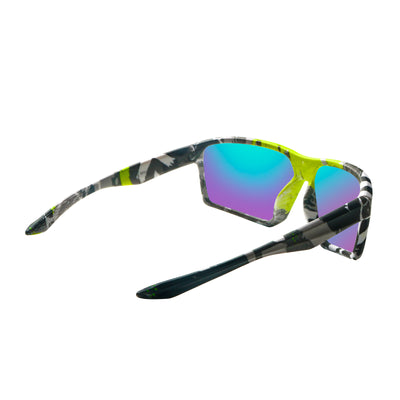 Chosen Rectangle Acetate Prescription Cycling Sport Sunglasses Kit