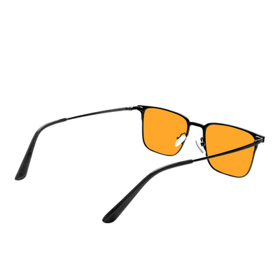 Oscar Acetate Rectangle Magnetic Clip on Glasses