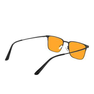 Oscar Acetate Rectangle Magnetic Clip on Glasses