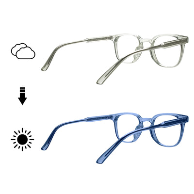 Jazmin Rectangle Transition Eyeglasses