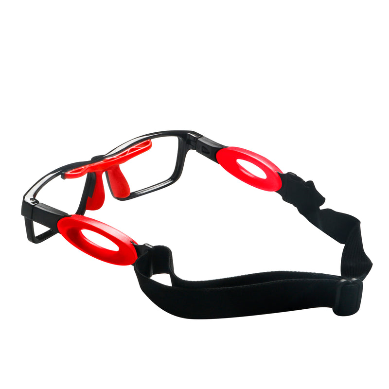 Nolan Rectangle Acetate Basketball Glasses