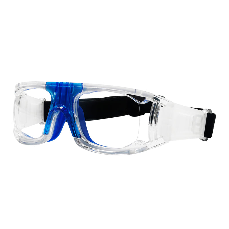 Hamza Rectangle Acetate Basketball Glasses