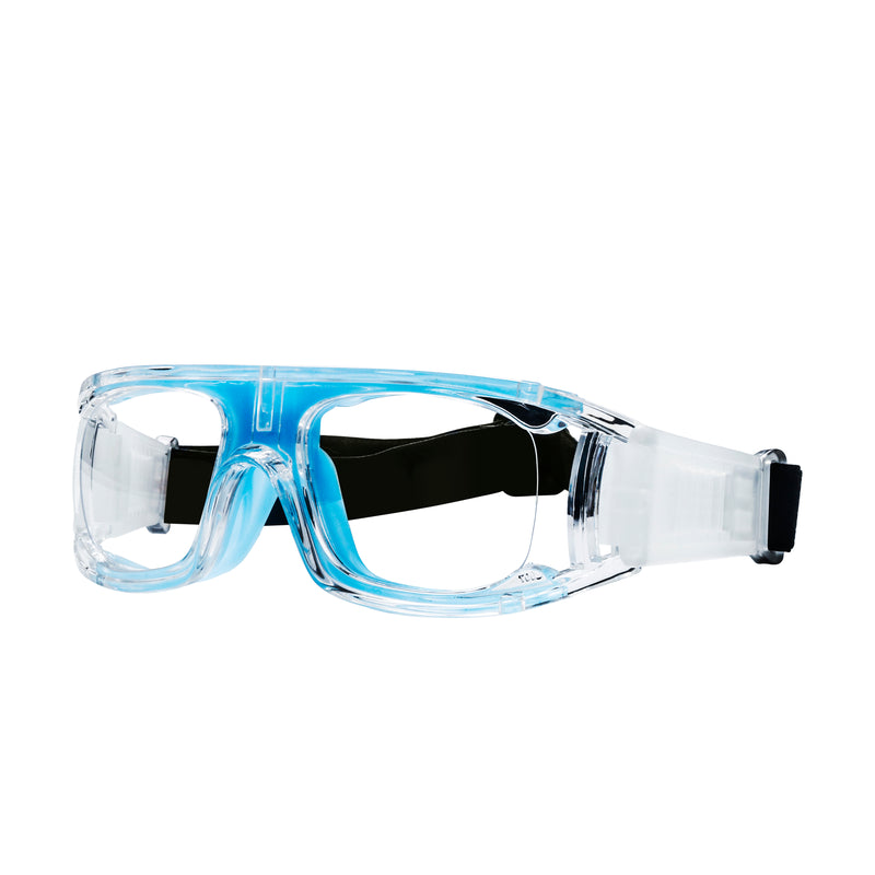 Boone Rectangle Acetate Basketball Glasses