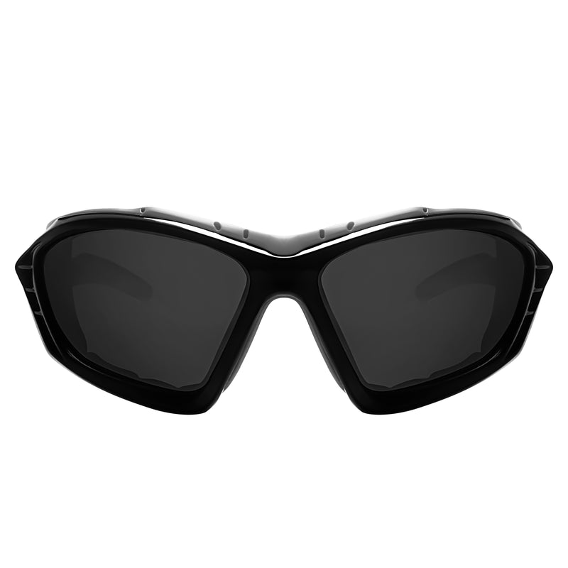 Massimo Prescription Safety Rectangle Motorcycle Glasses