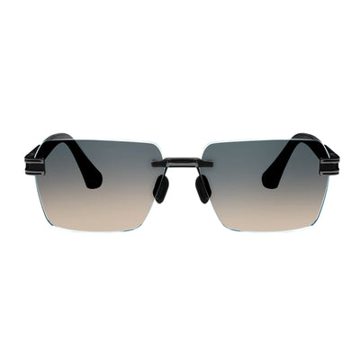 Ahmir Rimless Rectangle Sunglasses