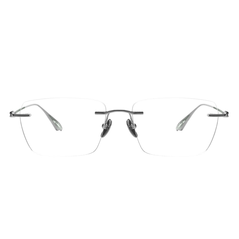 Thaddeus Titanium Rimless Glasses