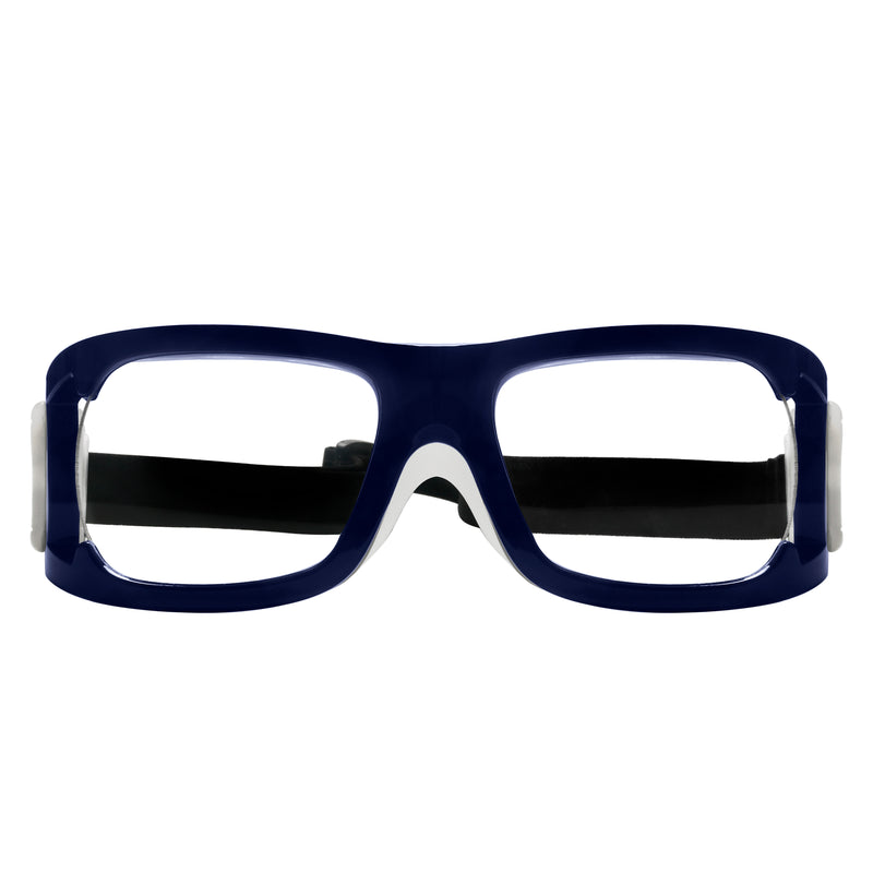 Bellamy Rectangle Acetate Basketball Glasses