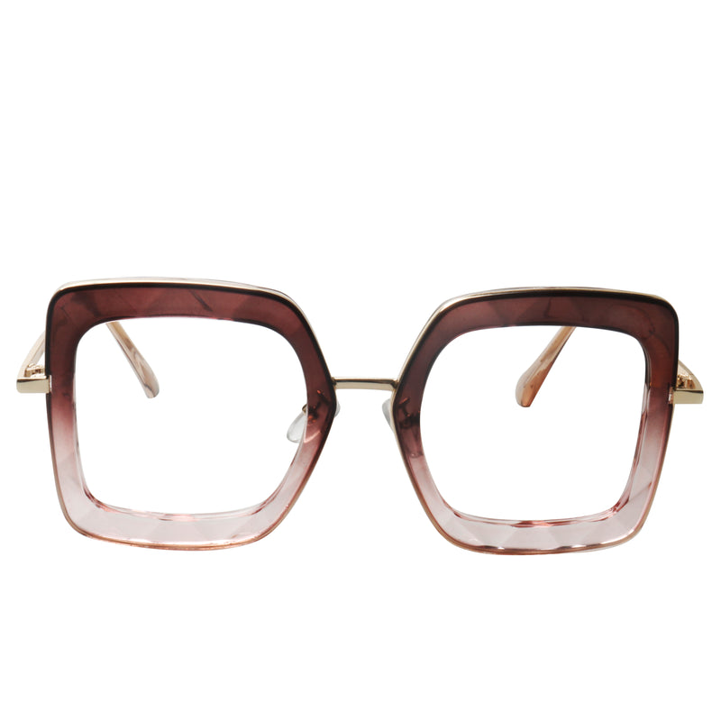 Emeri Geometric Full frame Acetate Eyeglasses