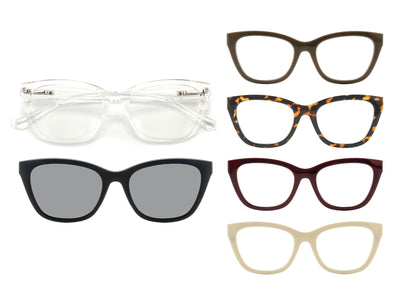 Amber Feline Clip-On Set