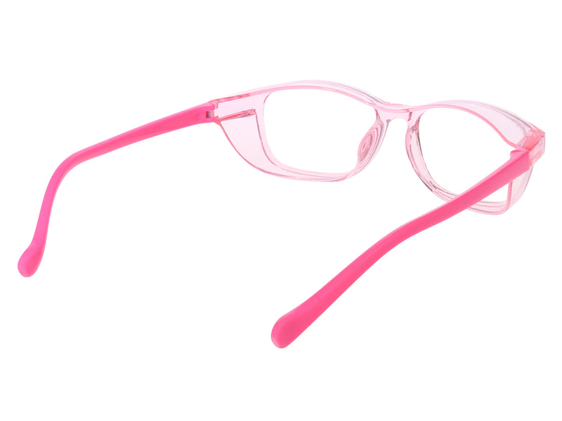 Kids Multi-Color Prescription Safety Rectangle Glasses