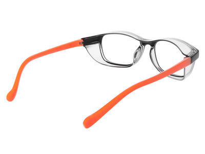 Kids Multi-Color Prescription Safety Rectangle Glasses