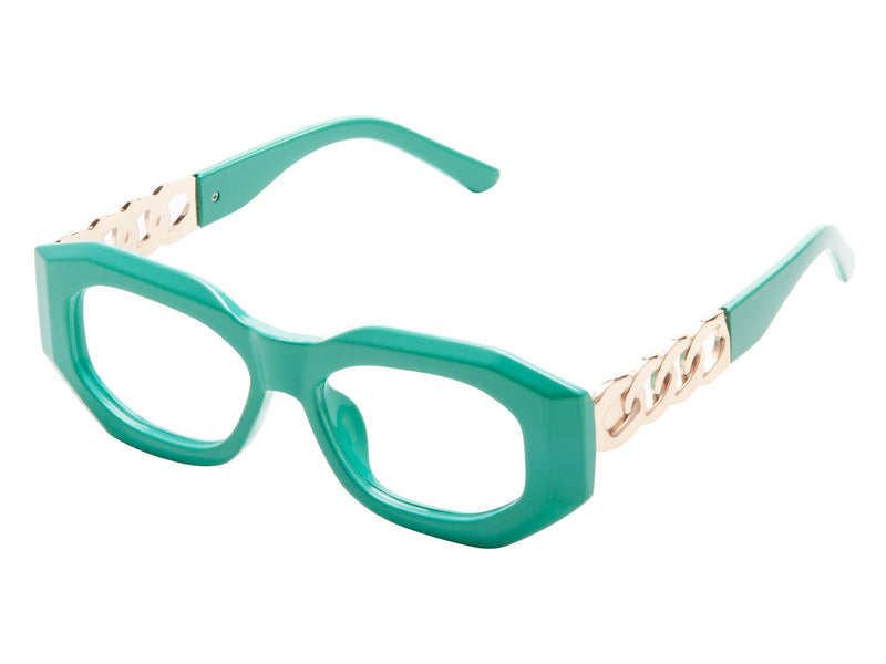 Ashton Geometric Glasses