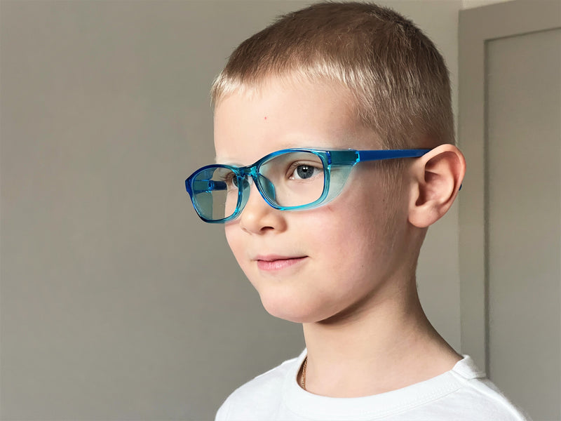 Kids Prescription Safety Rectangle Glasses